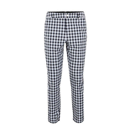 LE COQ SPORTIF GOLF Gingham 9/10 Women's Pants (Black)