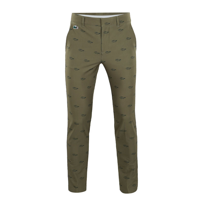 LACOSTE Ultra Dry Slim Fit Men's Pants (Olive)