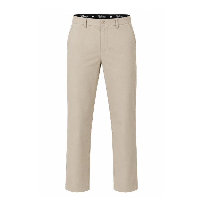 DISNEY Mickey & Friends Comfort Stretch Men's Pants (Tan)