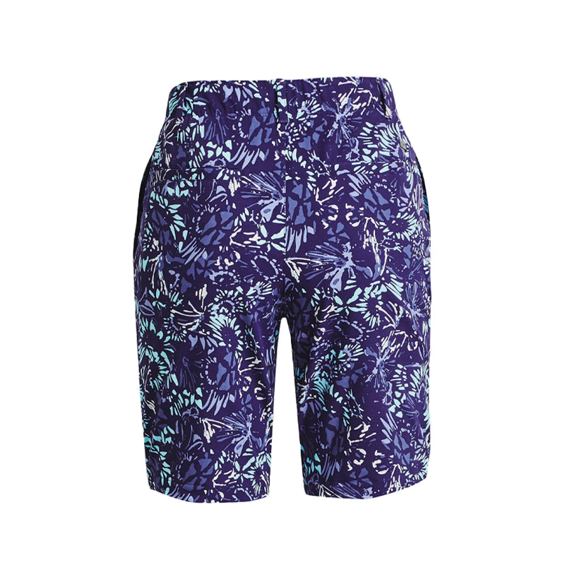 Links Printed Women's Shorts (Sonar Blue)