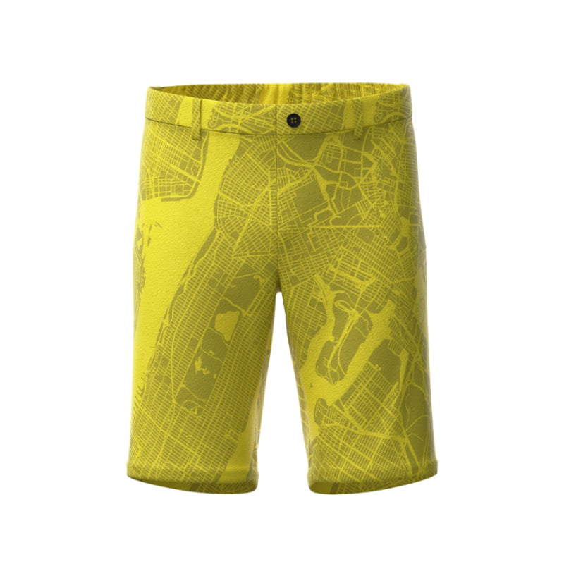 TAYLORMADE Met Graphic Men's Shorts (Yellow)