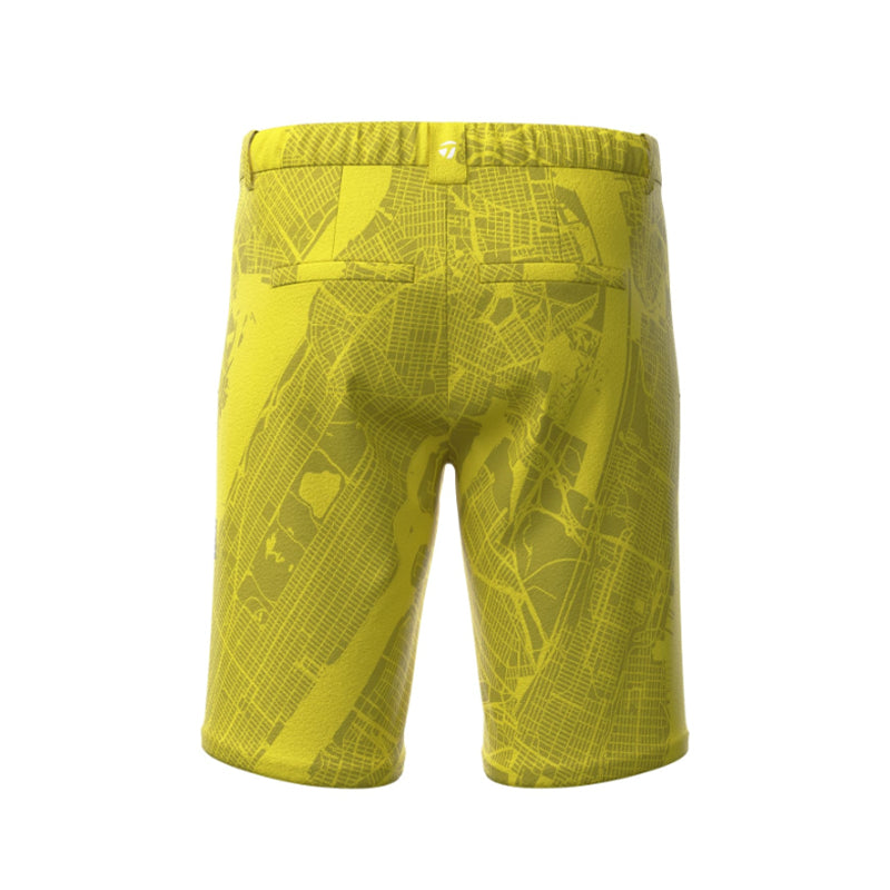 TAYLORMADE Met Graphic Men's Shorts (Yellow)