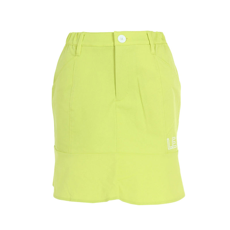 LE COQ SPORTIF GOLF Women's Flare Skorts (Lime)