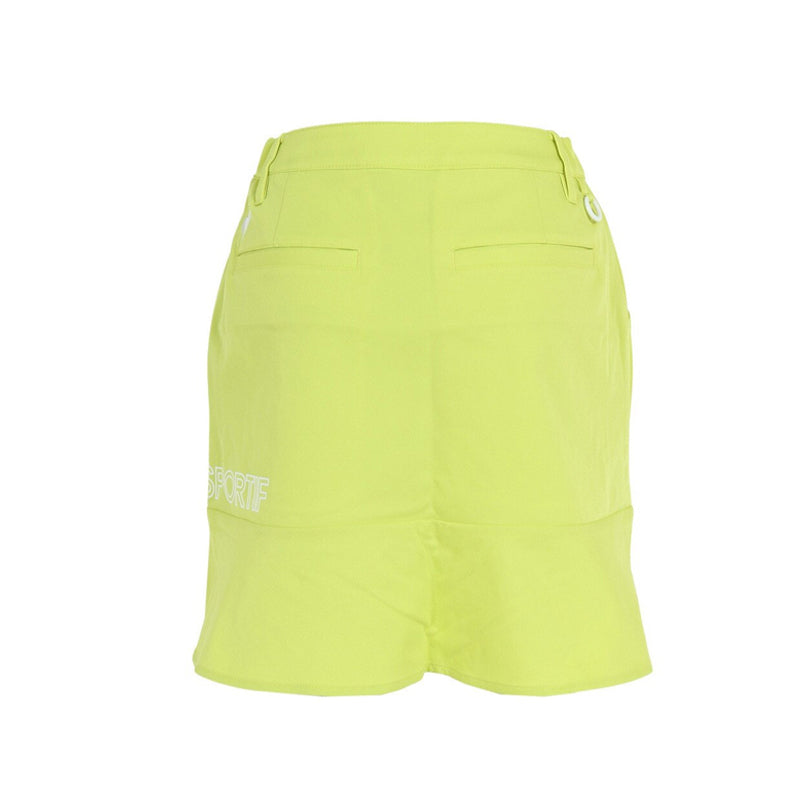 LE COQ SPORTIF GOLF Women's Flare Skorts (Lime)