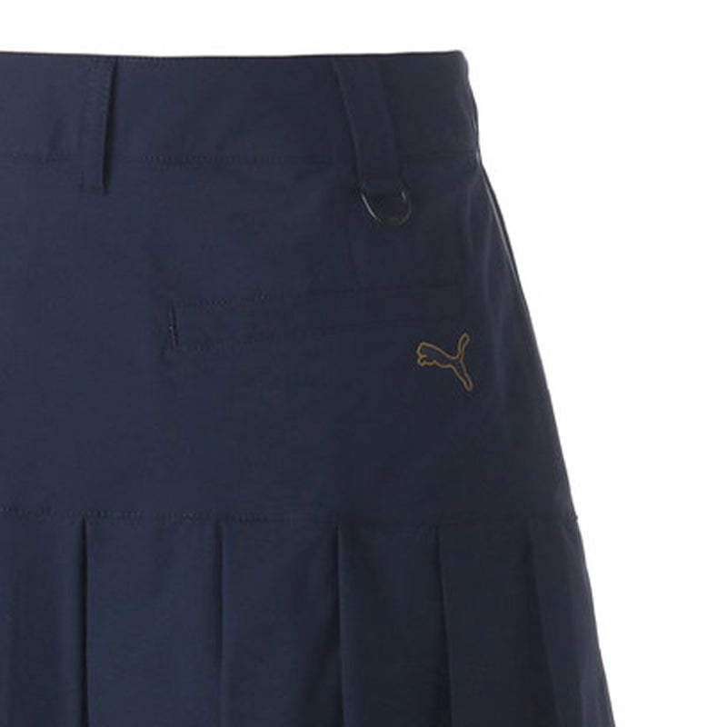 PUMA Woven Pleated Skirt (Navy Blazer)