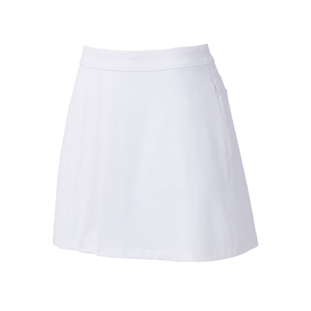 GFORE Side Pleated Twill Skort (Snow)