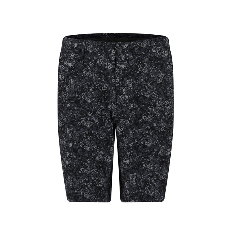 UNDER ARMOUR Drive Print Men's Tapered Shorts (Black)