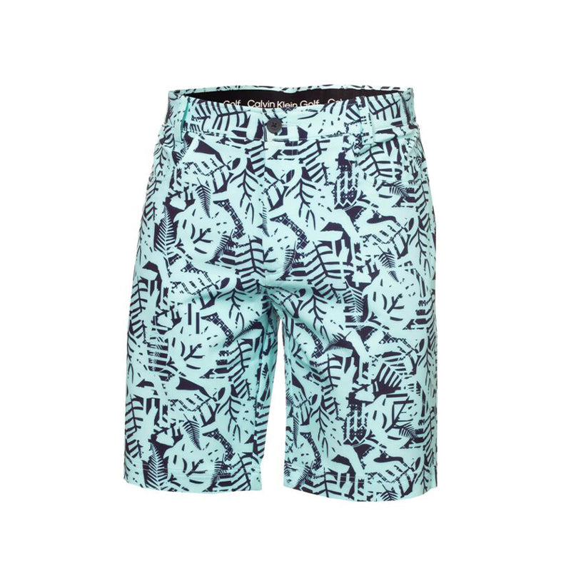 CALVIN KLEIN Printed Genius Men's Short (Aqua/Evening Blue)
