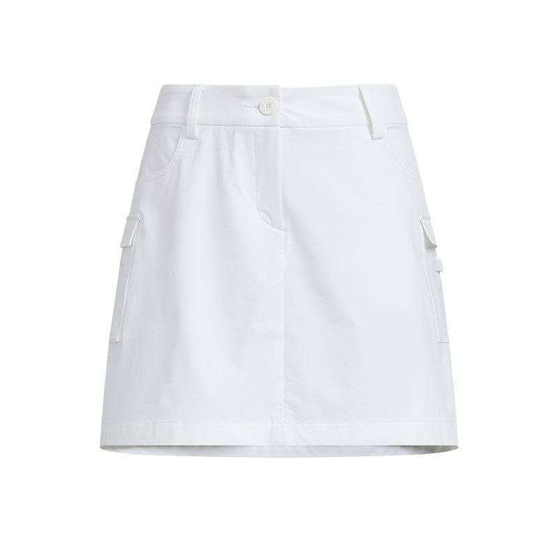 ADIDAS Four-Way Stretch Skirt (White)