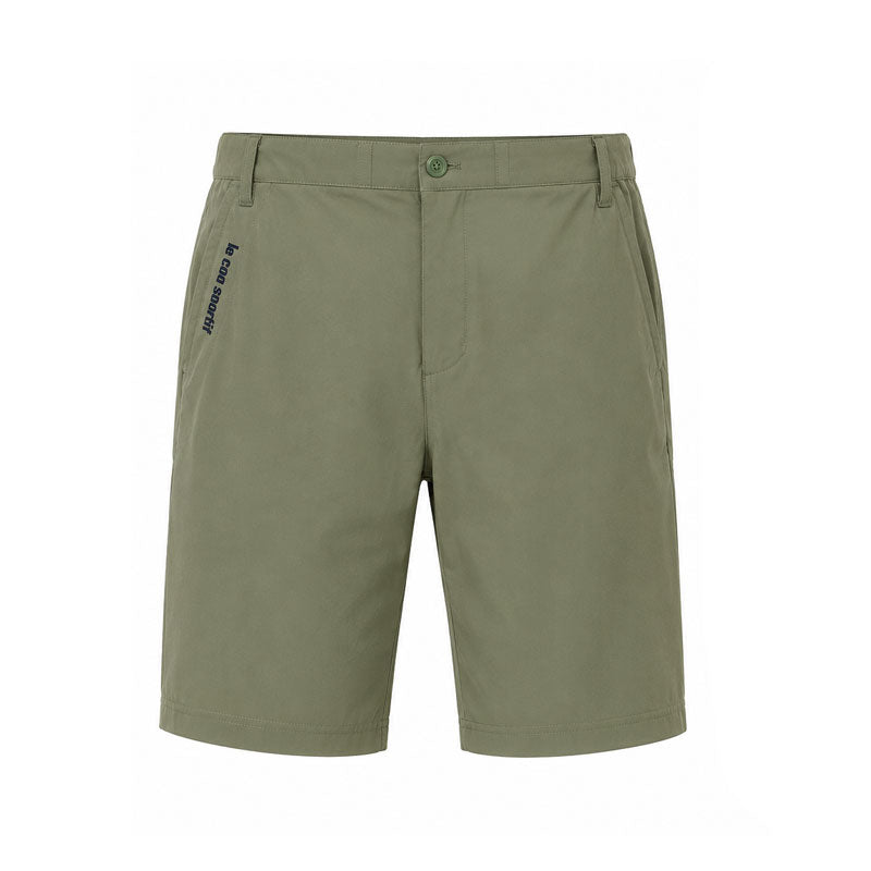 LE COQ SPORTIF GOLF Sporty Logo Print Men's Shorts  (Khaki)