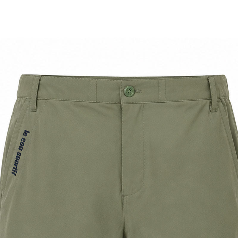 LE COQ SPORTIF GOLF Sporty Logo Print Men's Shorts  (Khaki)