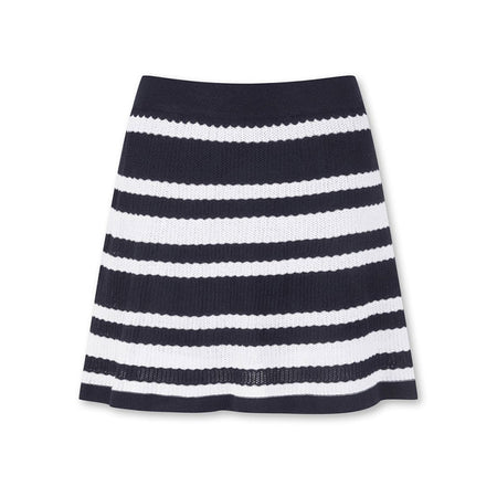 WAAC Multi Stripes Knit Skort (Navy)