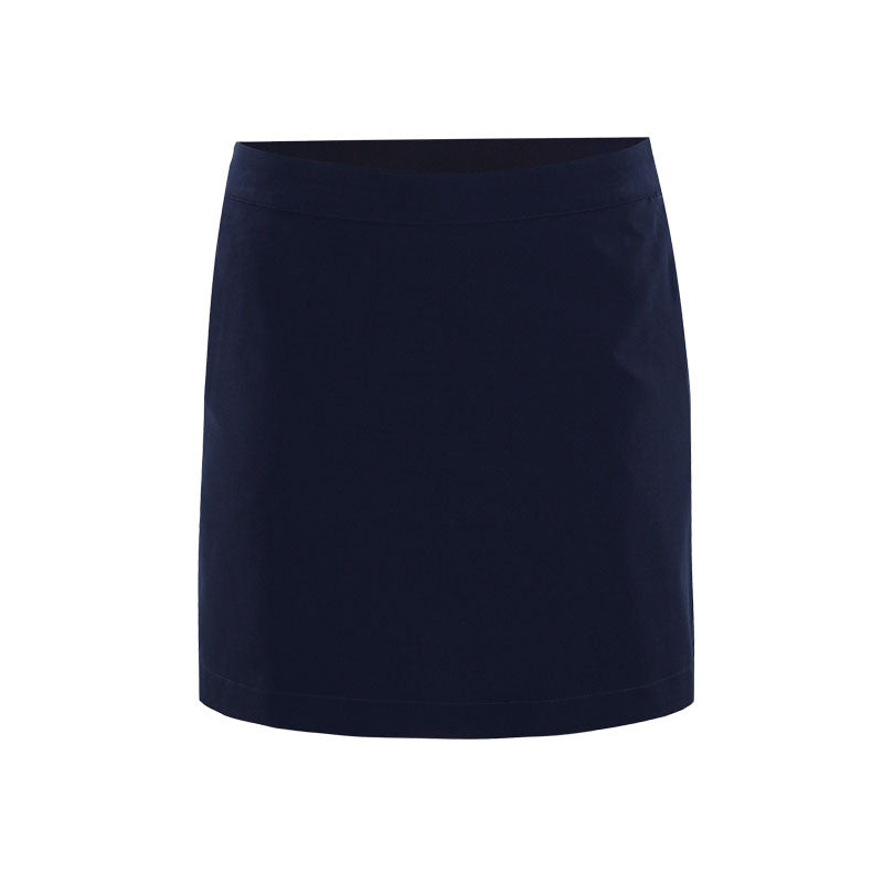 LACOSTE Ultra Dry Golf Skirt with Liner (Navy)