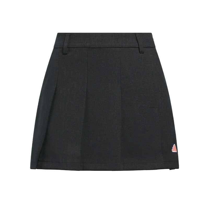 ADIDAS 3-Stripes Pleats Skirt (Black)