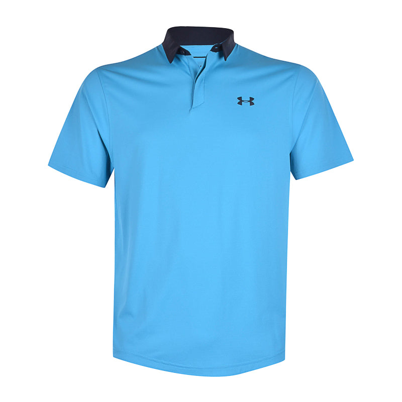 UNDER ARMOUR Iso-Chill Printed Men's Polo (Blue/Black)