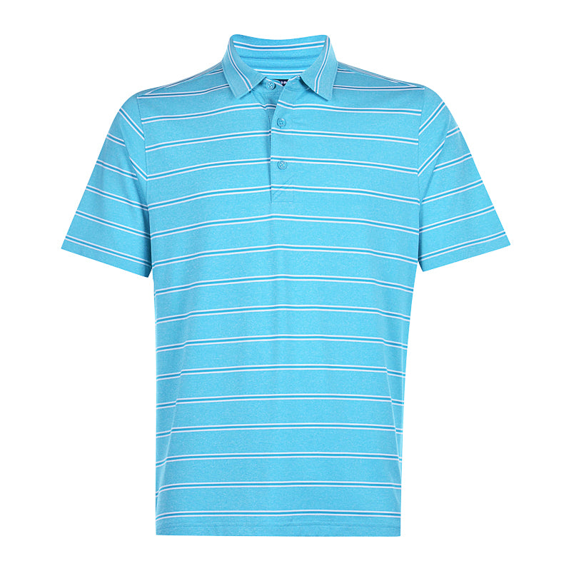 CUTTER & BUCK Forge Heather Stripe Men's Polo (Submerge)