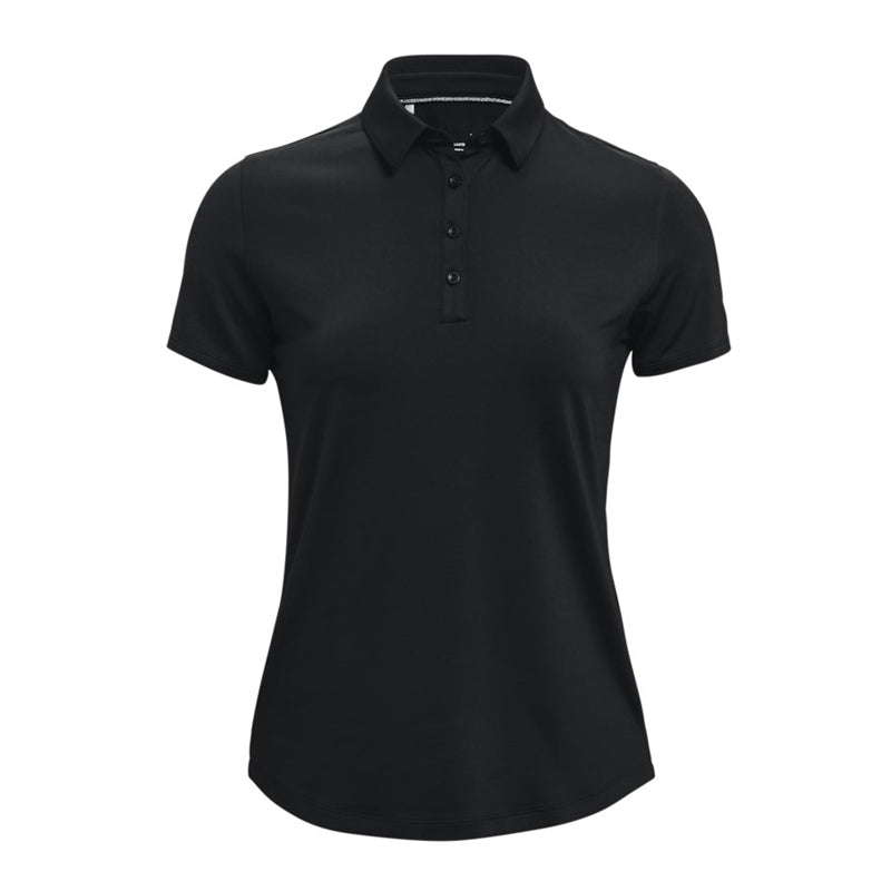 UNDER ARMOUR ZINGER WOMEN'S POLO (BLACK)