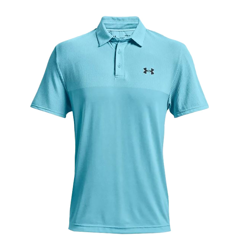 UNDER ARMOUR Vanish Blocked Men's Polo (Sky Blue)