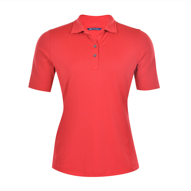 CUTTER & BUCK Virtue Ecopique Women's Polo (Red)