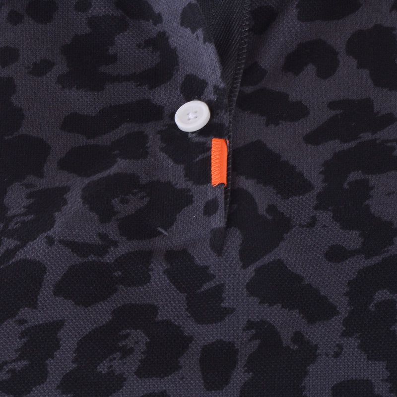 NIKE The Cropped Women's Polo (Dark Smoke Grey)