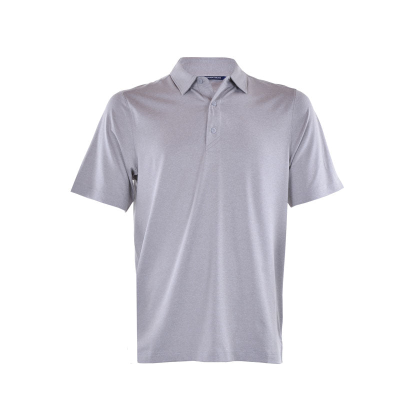 CUTTER & BUCK Forge Heathered Men's Polo (Polished Heather)