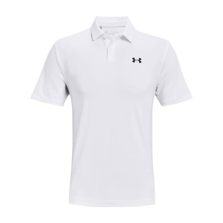 UNDER ARMOUR Tee-2-Green Men's Polo (White/Grey)