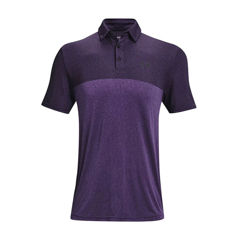 UNDER ARMOUR Vanish Blocked Men's Polo (Twilight Purple)