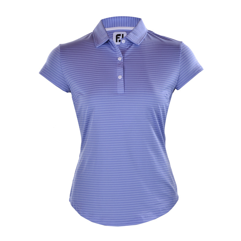 FOOTJOY Tonal Stripe Women's Polo (Violet)