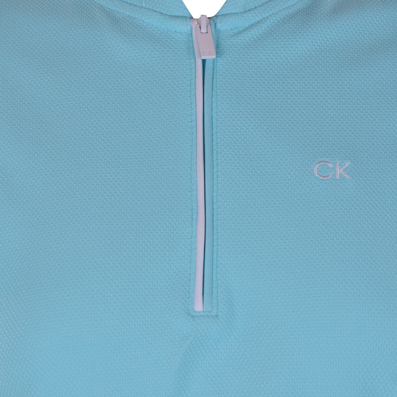 CALVIN KLEIN Cedar Women's Sleeveless Polo (Light Opal)