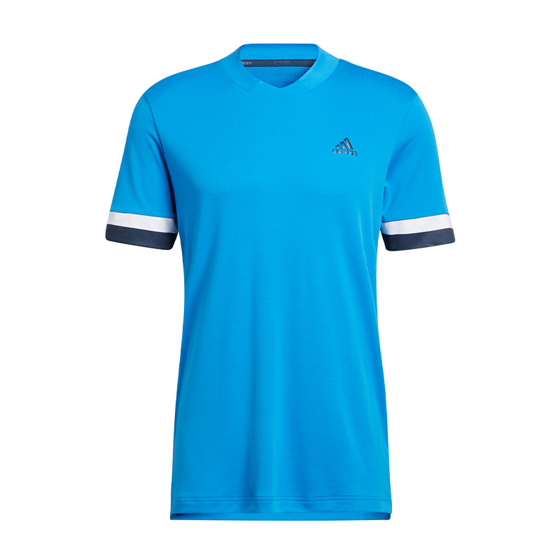 ADIDAS HEAT.RDY Solid Men's Polo (Blue)