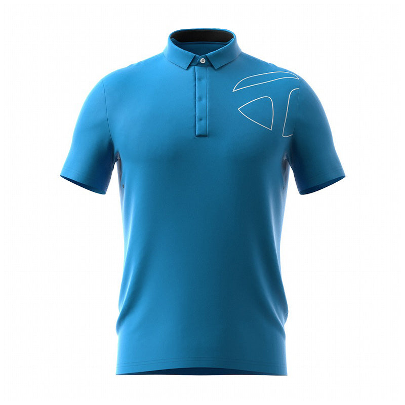 TAYLORMADE Tour TM Basic Men's Polo (Light Blue)