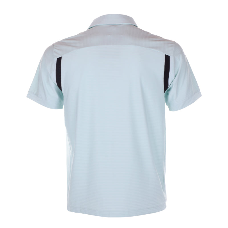 LE COQ SPORTIF GOLF Korean Series Stripes Men's Polo (Green)