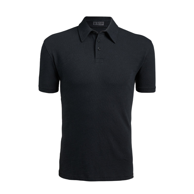 GFORE Clubhouse Cotton Men's Polo (Onyx)