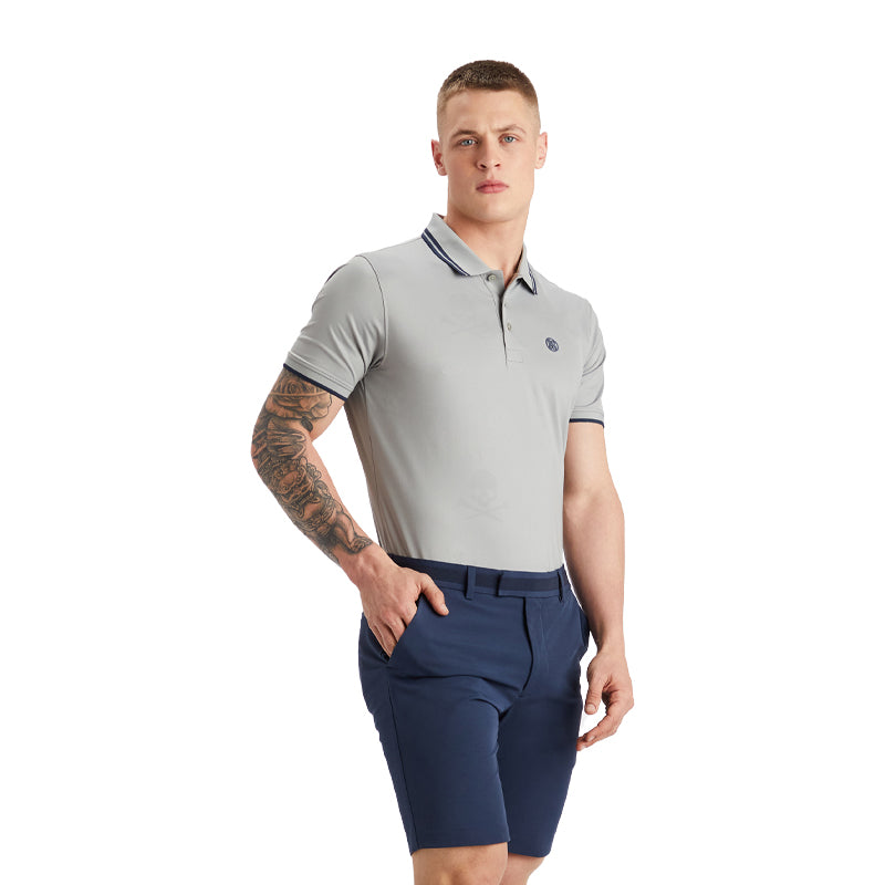 GFORE Skull & Tee'S Men's Polo (Monument)