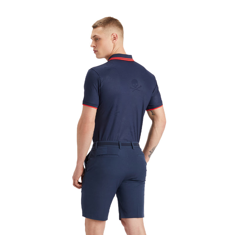 GFORE Skull & Tee'S Men's Polo (Twilight)