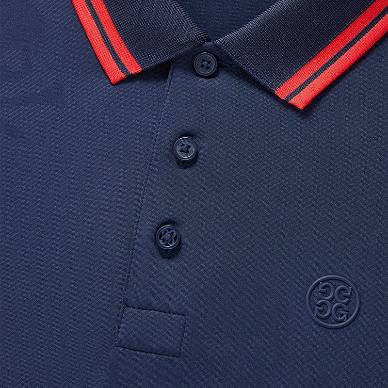 GFORE Skull & Tee'S Men's Polo (Twilight)