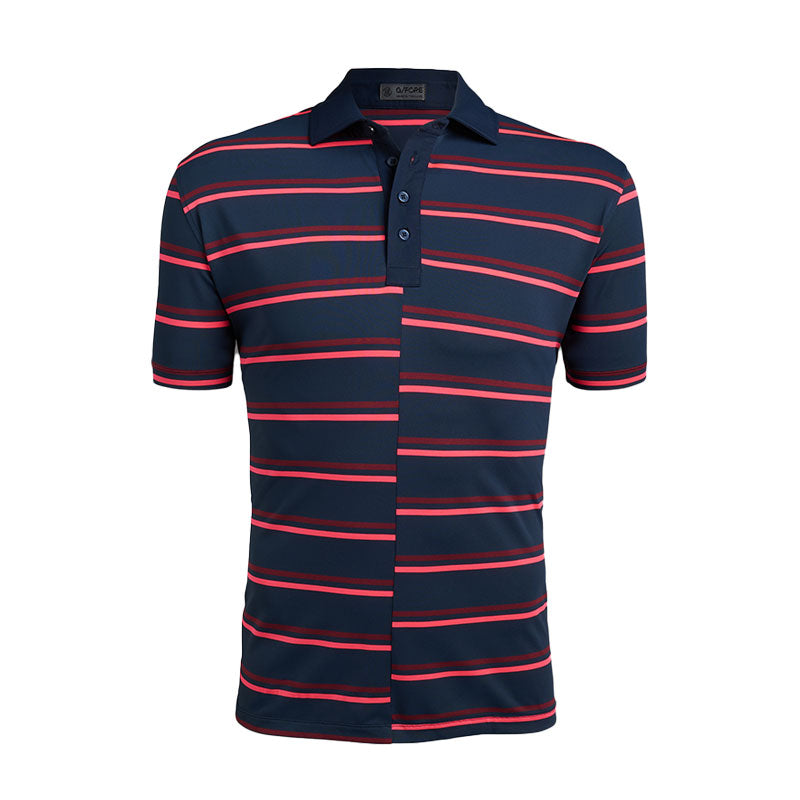 GFORE Offset Pique Jersey Men's Polo (Twilight)