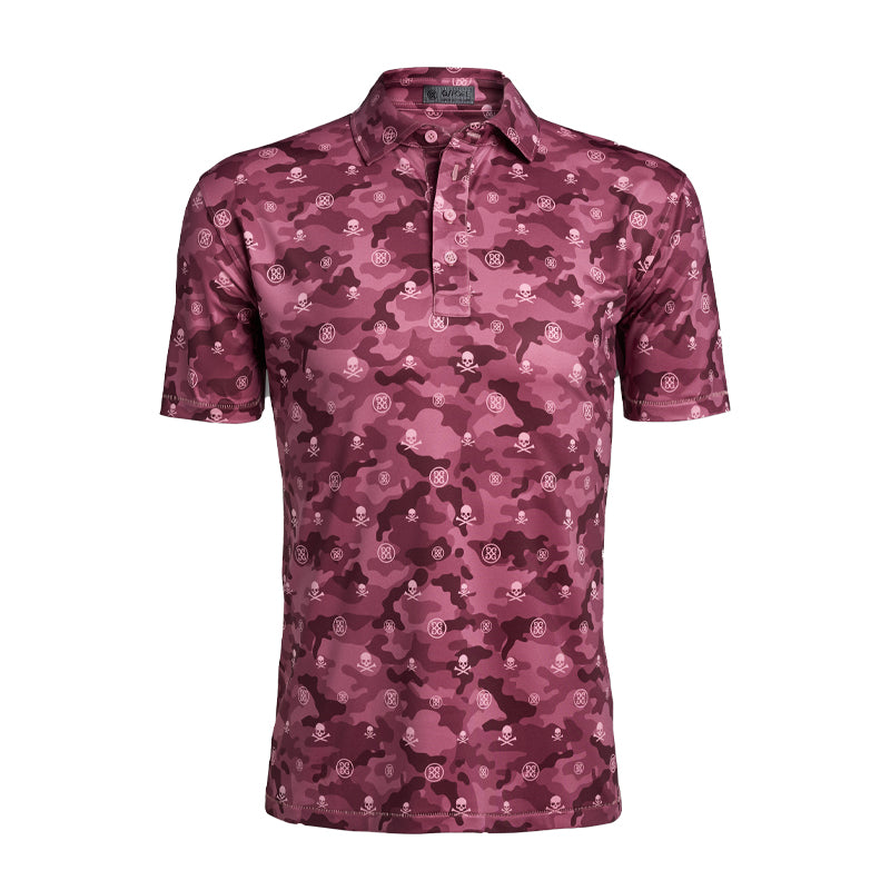 GFORE Camo Printed Jersey Men's Polo (Starburst Camo)