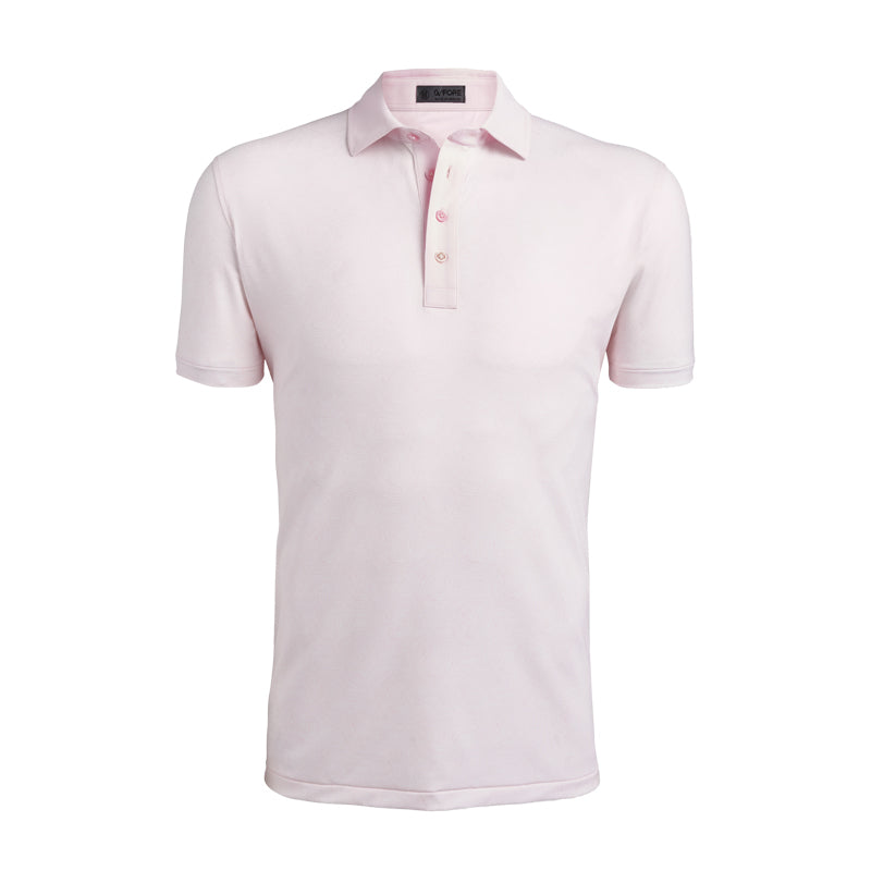 GFORE Printed Men's Polo (Blush)