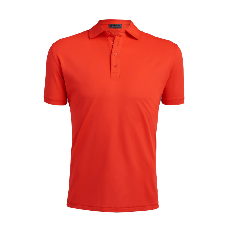 GFORE Essential Pique Men's Polo (Poppy)