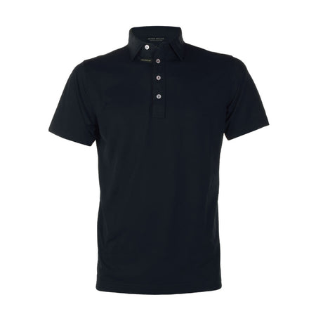 PETER MILLAR Soul Performance Mesh Men's Polo (Black)