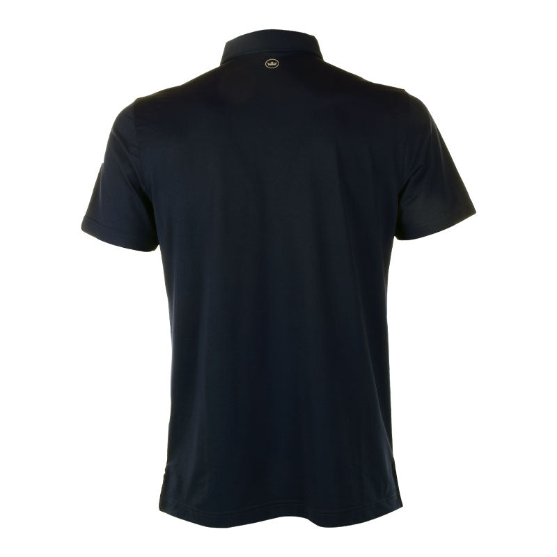 PETER MILLAR Soul Performance Mesh Men's Polo (Black)