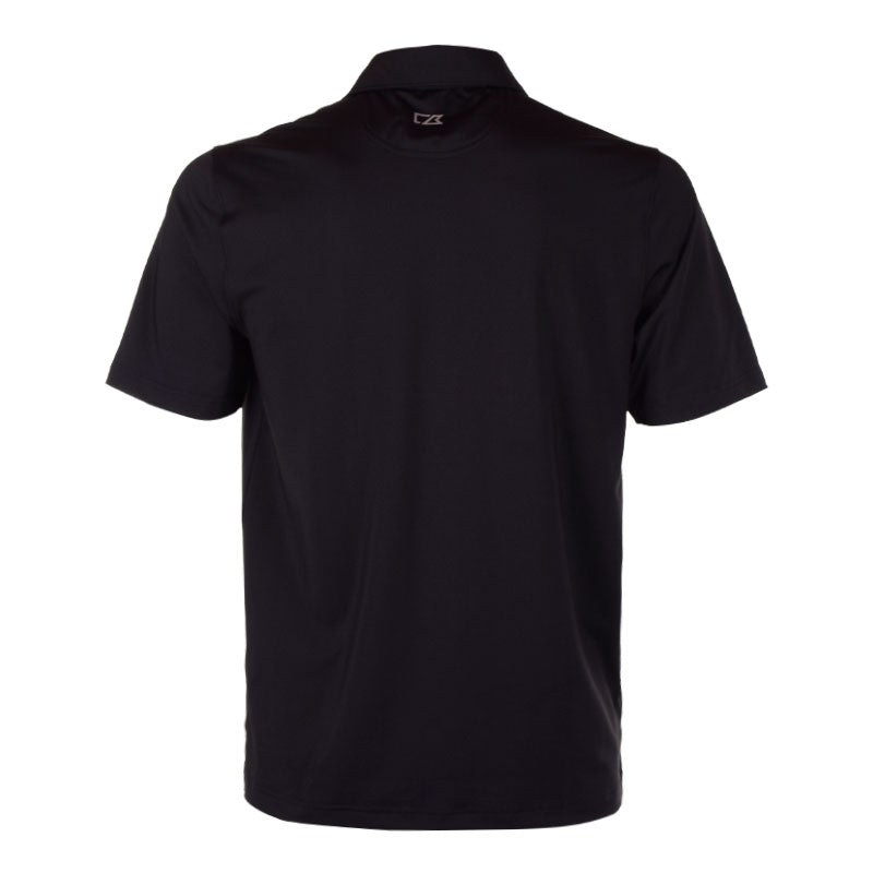 CUTTER & BUCK Poly Men's Polo (Black/Silver)