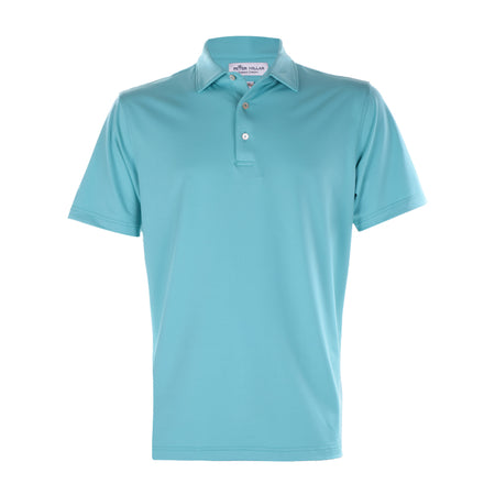 PETER MILLAR Solid Performance Jersey Men's Polo (Lily Pad)