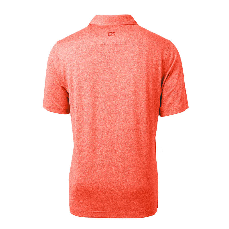 CUTTER & BUCK Forged Heather Men's Polo (College Orange Heather)