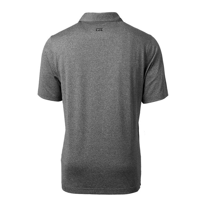 CUTTER & BUCK Forged Heather Men's Polo (Charcoal Heather)