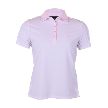 GFORE Feeder Stripe Women's Polo (Blush)