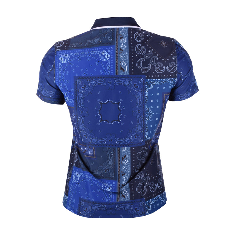 GFORE Bandana Print Pique Women's Polo (Twilight)