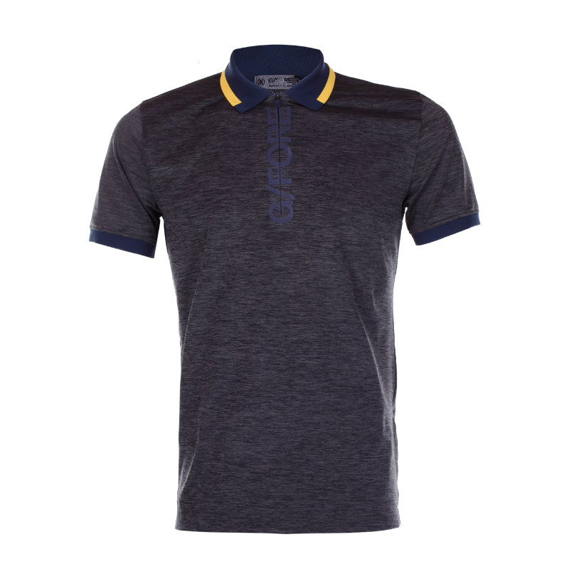 GFORE 1/4 Zip Men's Shirt (Charcoal Heather Grey)