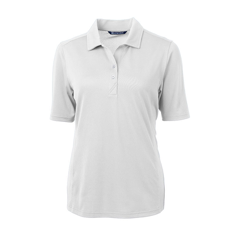CUTTER & BUCK Virtue Eco Piq Women's Polo (White)
